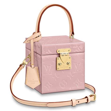 lv square box bag